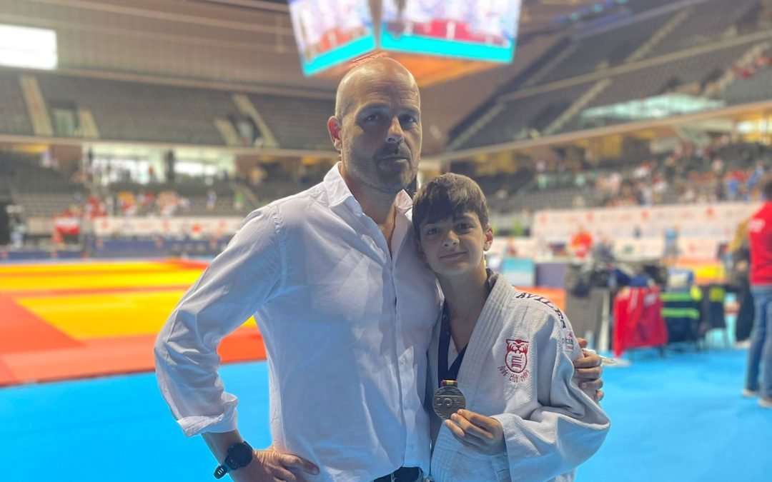 Saúl Fernández se corona subcampeón de España infantil en Pamplona
