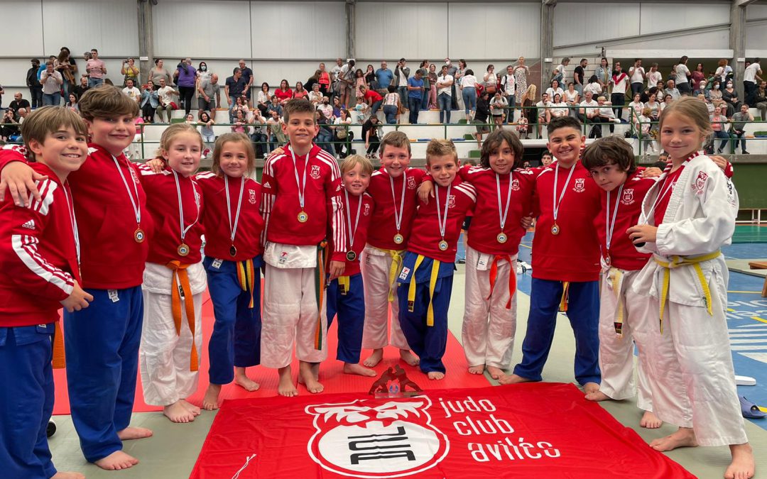 El equipo Benjamín de Judo Club Avilés se proclama campeón de la Liga Norte