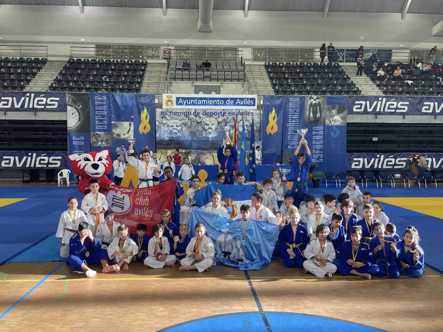 Judo Club Avilés regresa a una final del Villa siete años después