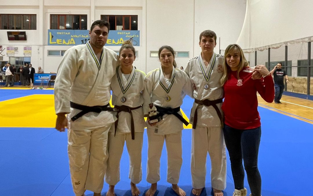 Judo Club Avilés cierra el campeonato de Asturias Sénior con cuatro medallas
