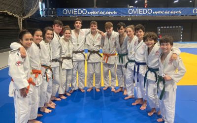 Judo Club Avilés obtiene 13 medallas en el I Ranking Infantil y Cadete de Asturias