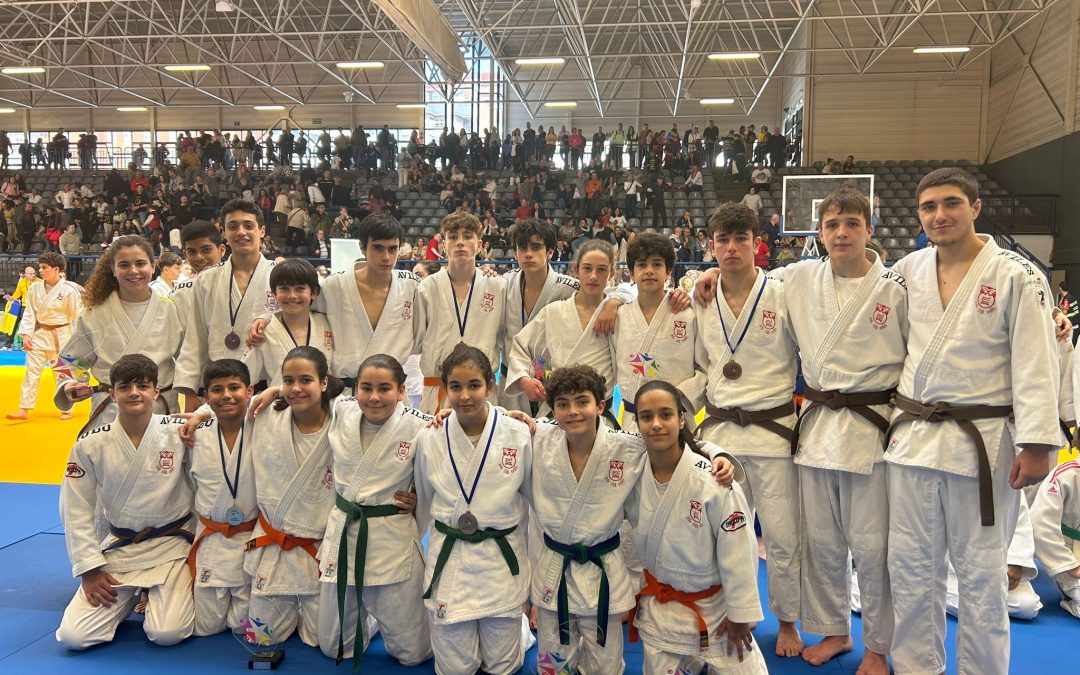 Judo Club Avilés lidera el medallero del campeonato de Asturias Infantil y Cadete con 14 metales