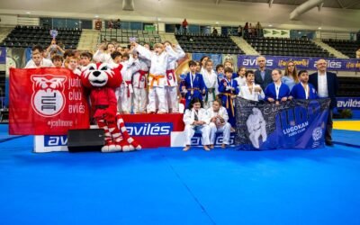 Judo Club Avilés se lleva una plata en el Alevín por equipos que deja buenas sensaciones para el futuro