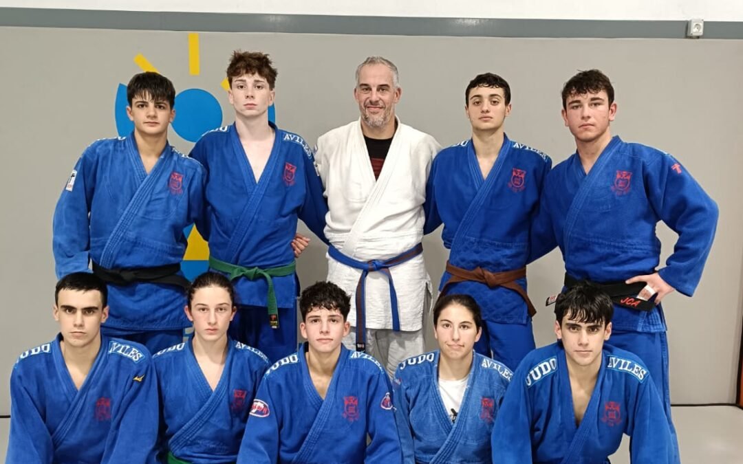 Pola de Lena, nueva parada para el equipo Sénior de Judo Club Avilés con el campeonato de Asturias