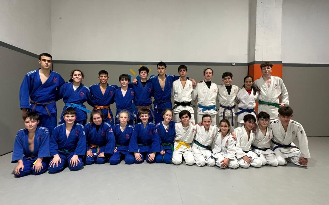Judo Club Avilés se lleva a 23 judocas para el primer ranking Infantil y Cadete que se disputa en El Entrego