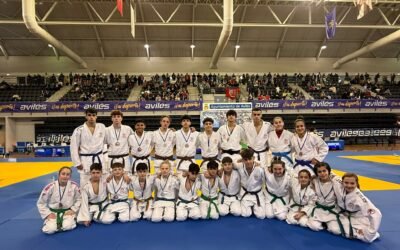 Judo Club Avilés lidera el medallero del campeonato de Asturias Infantil y Cadete con 18 metales