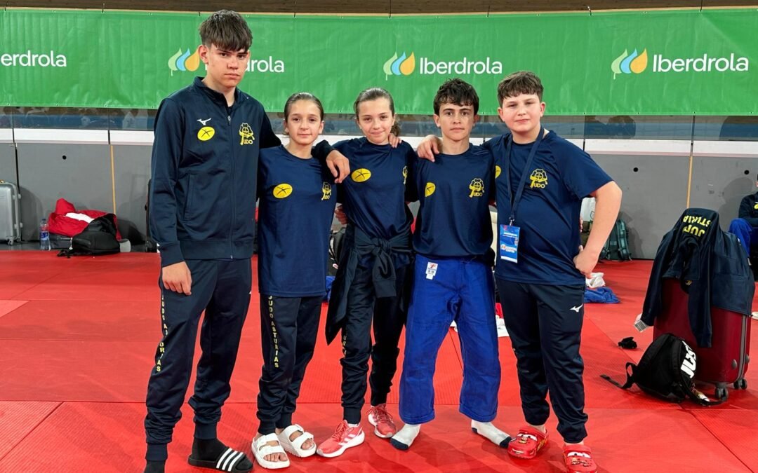 El campeonato de España Infantil y Cadete, un test que sirve a Judo Club Avilés para sumar y seguir